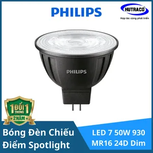 Bóng đèn chiếu điểm Spotlight Philips MASTER LED 6.5-50W 930 MR16 24D Dim