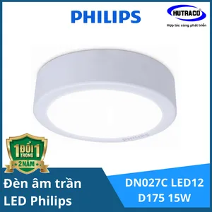 Đèn downlight lắp nổi LED Philips DN027C LED12 D175 15W
