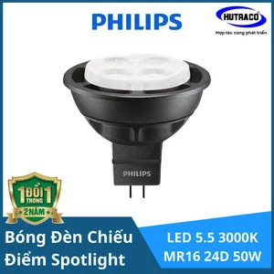 Bóng đèn chiếu điểm Spotlight  Philips MASTER LED 5.5-50W 3000K MR16 24D