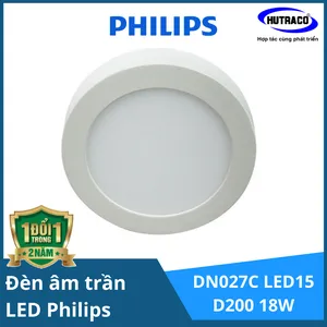 Đèn downlight lắp nổi LED Philips DN027C LED15 D200 18W