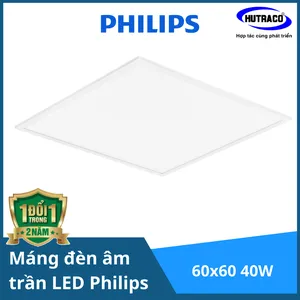Máng đèn âm trần Philips LED Panel CTL 60x60 40W 865