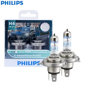 H4 12342-Bóng đèn pha ô tô Philips Halogen X-treme Vision Pro150 H4 12342 XVP 12V 60/55W S2 P43t-38 tăng sáng 150%, ánh sáng 3600K
