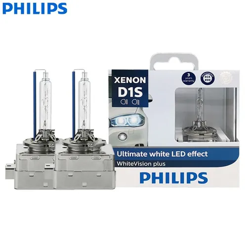 D1S 85415  5000K - Bóng đèn pha xe ôtô xe hơi Xenon Philips ULTIMATE WHITE D1S 85415 85V 35W ánh sáng 5000K