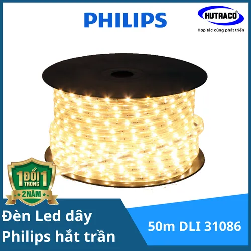  Đèn Led dây Philips chiếu sáng hắt trần Trade HV Tape (LED dây 220V) 50m DLI 31086 cuộn 50 mét