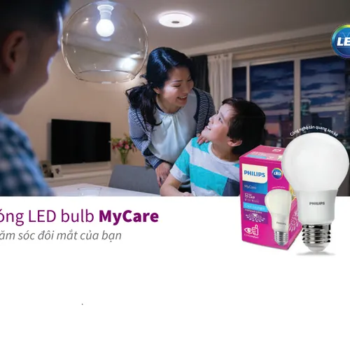 Combo 12 Bóng đèn Led Bulb Philips MyCare 8W E27 6500K 230V A60 APR