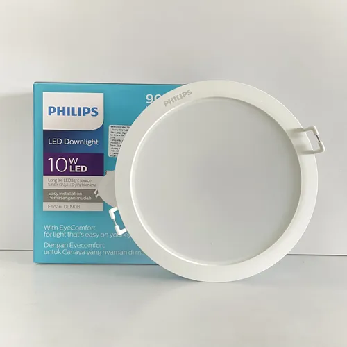 Những điều thú vị bạn nên biết về bộ đèn LED âm trần Philips Eridani DL190B LED8 D125 10W 865 WH SNI  