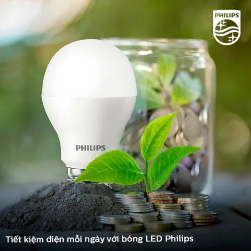 Bóng đèn LED Bulb Philips 4W E27 6500K 230V A55