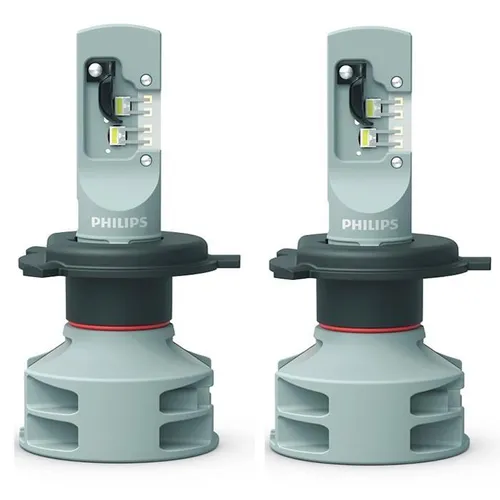 H4 11342 Pro 5100 LED U51 CW X2 12V-24V 12W 5800K - Hộp 2 Bóng đèn pha xe hơi ô tô Philips Pro 5100 LED H4 11342 U51 CW X2 12V-24V 12W 5800K tăng sáng 160%