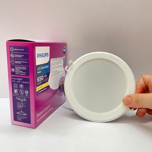 Đèn Downlight Âm Trần LED Philips Meson IO 59449: Ánh Sáng Tinh Tế, Giảm Chói Tối Ưu