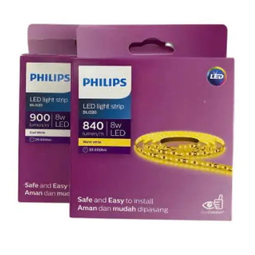 ✨🏡Chiếu sáng Tinh tế, Kiến tạo Không gian: Đèn LED Dây Philips  DLI320 5M 8W/M 2700K 840LM 24V – Nơi Ánh Sáng Thăng Hoa.