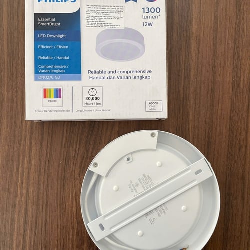 Đèn Downlight Ốp Trần LED Philips DN027C SmartBright G3 12W: Ánh Sáng Tinh Tế, Nâng Tầm Không Gian Sống