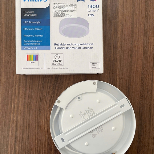 ✨ Khám phá Đèn downlight ốp trần Led Philips DN027C G3 12W: Ánh sáng SmartBright tinh tế cho không gian sống đẳng cấp