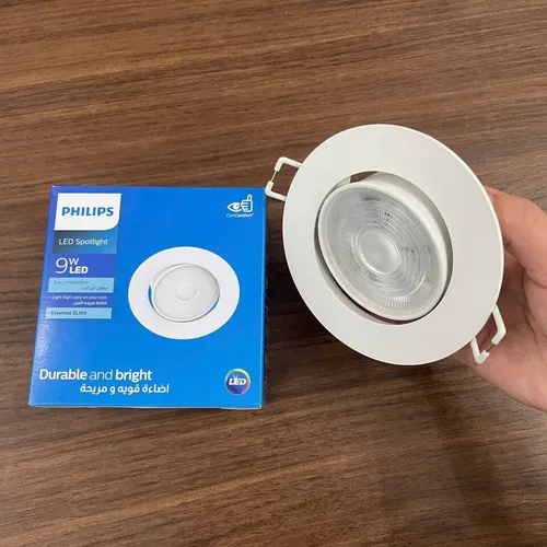 Tuyệt Tác Ánh Sáng: Đèn Downlight Âm Trần Chiếu Điểm LED Philips SL190 9W 4000K. Định Hình Không Gian Sống Đẳng Cấp – Trải Nghiệm Ngay.
