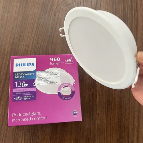 Philips Meson IO 59464: Khám Phá Ánh Sáng Tinh Hoa - Đèn Downlight Âm Trần Led Philips Định Nghĩa Không Gian Sống Đẳng Cấp.