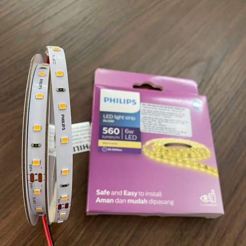 ✨ Nâng tầm không gian với Đèn LED dây Philips DLI320 5M 6W/M 4000K: Ánh sáng tinh tế cho lối đi cầu thang. Khám phá sự sang trọng ngay hôm nay!