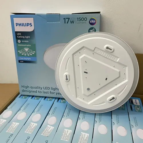 Ánh Sáng Tái Định Nghĩa Không Gian: Trải Nghiệm Đèn Ốp Trần Ban Công LED Philips Ceiling Light CL254 EC RD 17W