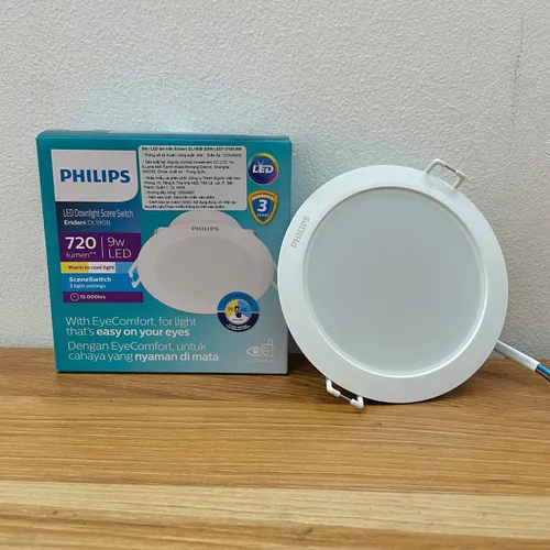Ánh Sáng Thay Đổi Cảm Xúc | Khám Phá Đèn Downlight Âm Trần Đổi Màu Philips Eridani DL190B 9W