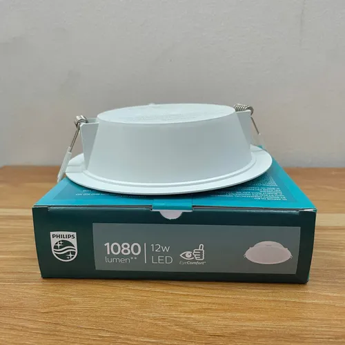 Nâng Tầm Không Gian Sống Của Bạn: Khám Phá Đèn Downlight Âm Trần Đổi Màu LED Philips Eridani DL190B SSW LED10 D125 12W 1080lm CCT 3000K/4300K/6500K – Ánh Sáng Tinh Hoa, Kiến Tạo Trải Nghiệm Hoàn Hảo
