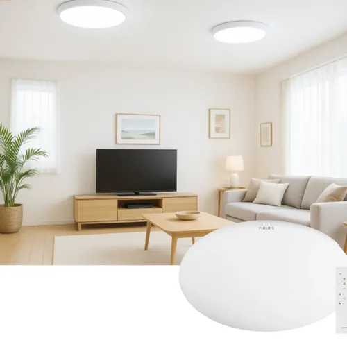 Trải nghiệm ánh sáng Đỉnh cao: Đèn ốp trần đổi màu LED Philips CL610 – Khai mở không gian Sống!