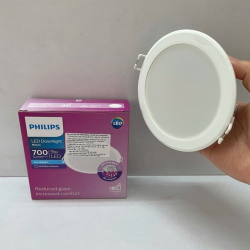 H1: Đèn Downlight Âm Trần LED Philips Meson IO 59449 D100 9W 6500K - Giải pháp chiếu sáng tinh tế, nâng tầm không gian sống