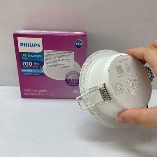 H1: Đèn Downlight Âm Trần LED Philips Meson IO 59449 D100 9W 6500K - Giải pháp chiếu sáng tinh tế, nâng tầm không gian sống