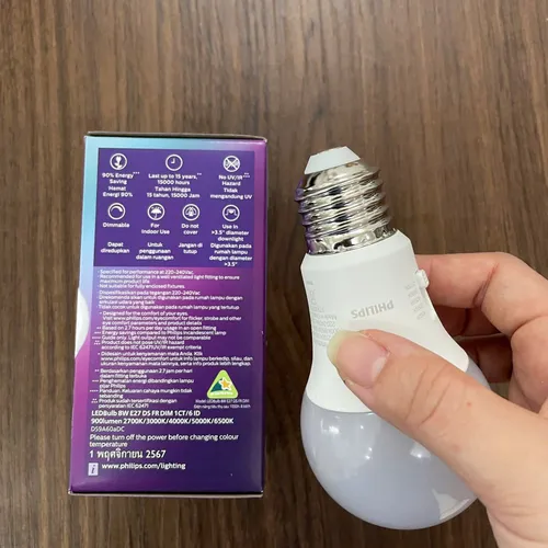 Ánh Sáng Biến Hóa. Tâm Trạng Thăng Hoa. Trải Nghiệm Ngay Bóng Đèn Tròn LED Philips Bulb 8W E27 Đổi Màu SceneSwitch.