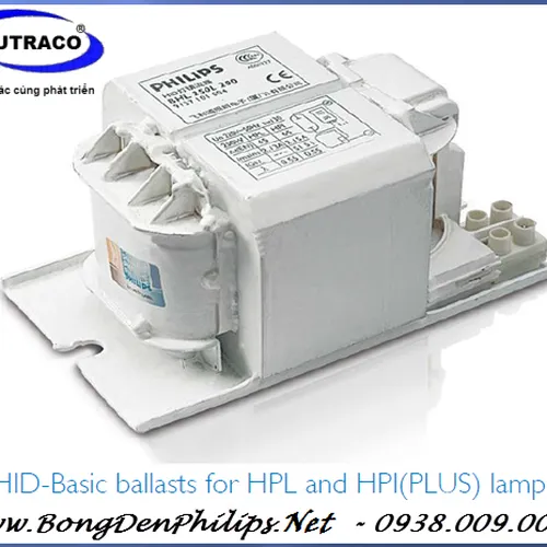 Ballast (Tăng phô/Chấn lưu) đèn cao áp Philips Mercury/Metal Halide BHL 400W L200