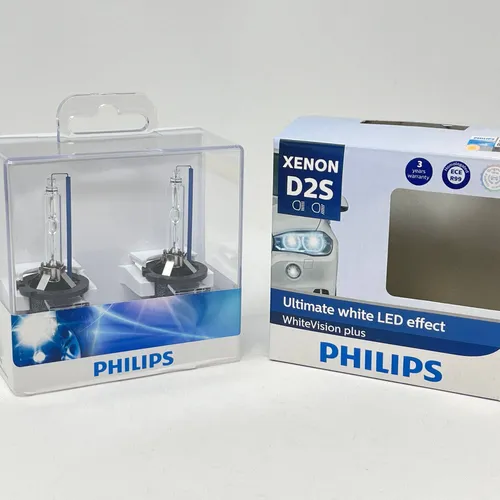 D2S 85122 WHV2 X2 85V 35W 5000K - Bóng đèn pha xe ôtô xe hơi Xenon Philips WhiteVision D2S 85122 WHV2 X2 85V 35W ánh sáng trắng 5000K