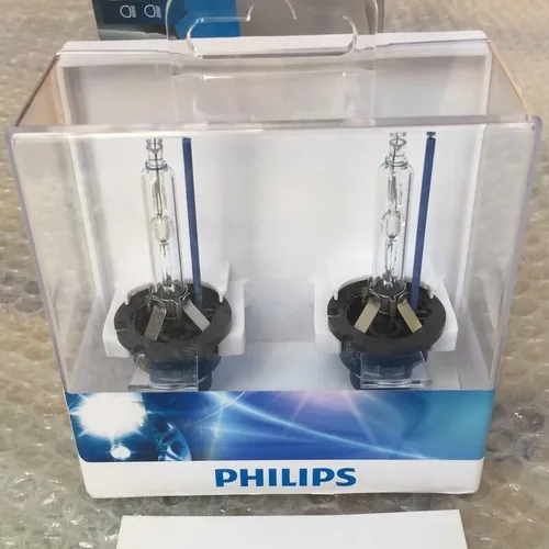 D2S 85122 WX S2 85V 35W 6000K	- Bộ 2 Bóng đèn pha xe ôtô xe hơi Xenon Philips ULTIMATE WHITE LED D2S 85122 WX S2 85V 35W ánh sáng trắng 6000K