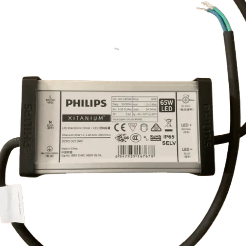 Lựa chọn của bạn với Bộ nguồn Xitanium 65W 1.2-2.3A AOC 230V I150 Giải pháp bảo vệ cho hệ thống đèn LED