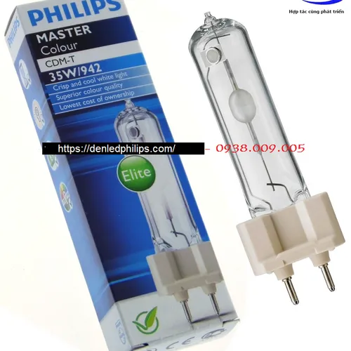 Bóng đèn cao áp Philips Master CDM-T 35W 830/942 G12