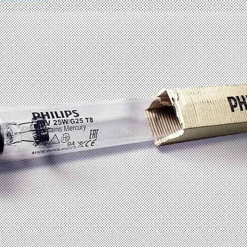 Bóng đèn tia cực tim diệt khuẩn khử trùng UVC  Philips TUV 25W 1SL/25
