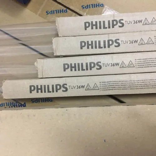 Bộ máng đèn chóa phản quang diệt khuẩn khử trùng tia cực tím UV-C Philips 1m2 1xTUV 36W SLV/6 R phòng chống dịch Covid 19
