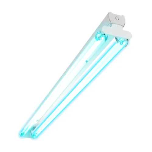 Bộ máng đèn diệt khuẩn khử trùng tia cực tím UV-C Philips 0m6 2x TUV T8 F17 1SL/25 phòng chống dịch Covid 19