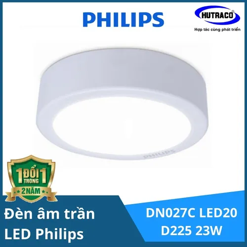 Bộ đèn downlight lắp nổi LED Philips DN027C LED20 D225 23W