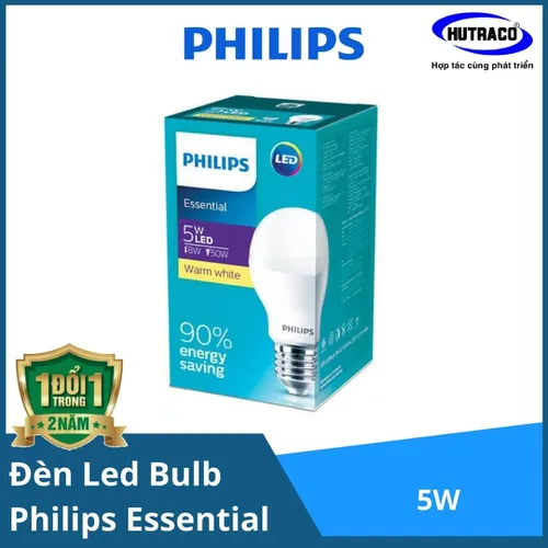 Bóng đèn Led Bulb Essential Philips 5W E27 A60 APR