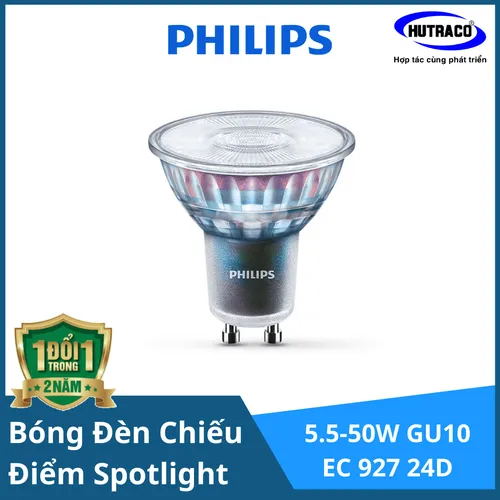 Bóng đèn chiếu điểm Spotlight  Philips MAS LED ExpertColor 5.5-50W GU10 927 24D
