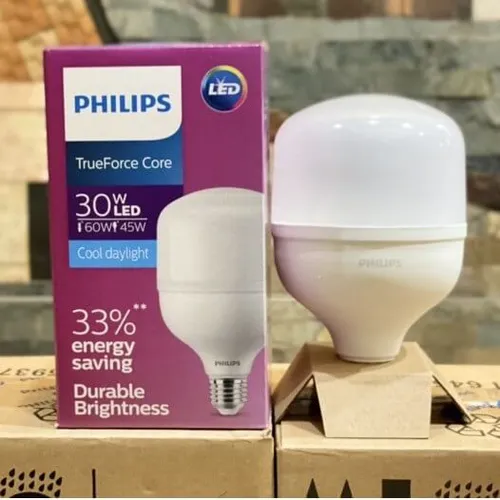 Bóng Đèn LED Trụ Philips TForce Core HB 30W E27 GEN3 [Mua 1 Tặng 1 bóng Ledbright 9W] 