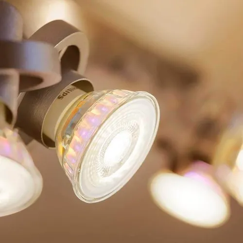 Trải nghiệm không gian ấm cúng với bóng đèn chiếu điểm Spotlight  Philips Master LED 4.9-50W GU10 930 36D Dim