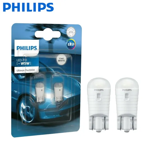 T10 LED 11961 CWU30 X2 - Bóng đèn tín hiệu Led xe ô tô/ xe hơi Philips T10 LED 11961 CWU30 X2 12V 6000K