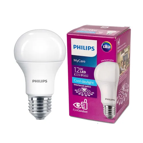 Combo 12 cái Bóng đèn Led Bulb Philips My Care 12W 3000K E27 230V A60