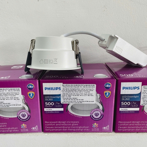 Đèn downlight âm trần chiếu sâu Led Philips DL260: Nơi Ánh Sáng Trở Thành Nghệ Thuật. Khám Phá Ngay.