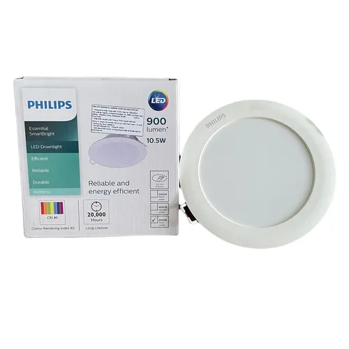 Đèn downlight âm trần LED Philips Essential SmartBright DN020B G3 LED3/WW 3.5W 220-240V D80 GM