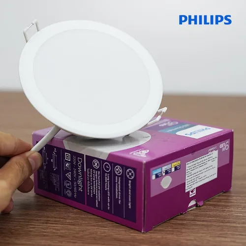 Bộ đèn downlight âm trần Led đổi màu Philips Meson SSW Φ125 SceneSwitch 13W WH recessed