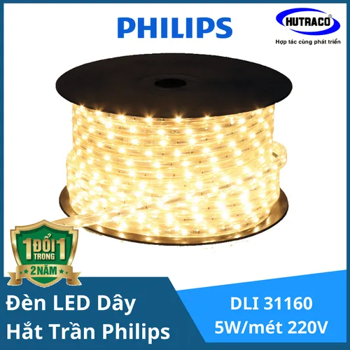 Đèn LED dây chiếu sáng hắt trần trang trí Philips DLI 31160 5W/mét 220V Cuộn 50 mét