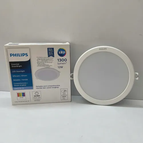 Kiến Tạo Không Gian Hoàn Hảo: Khám Phá Ngay Đèn Downlight Âm Trần Led Philips DN027B SmartBright G3 12W 4000K