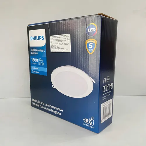 Ánh Sáng Thăng Hoa Cảm Xúc. Khám Phá Đèn Downlight Âm Trần Led Philips DN027B G3 12W.