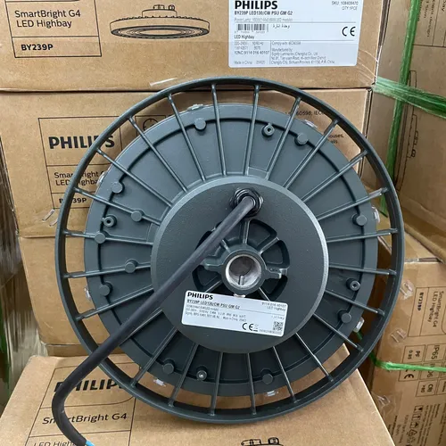Nâng Tầm Không Gian. Trải Nghiệm Đèn LED Highbay Chiếu Sáng Nhà Xưởng Philips Highbay BY239P 100W LED130/CW PSU GM G2 6500K 13000lm.