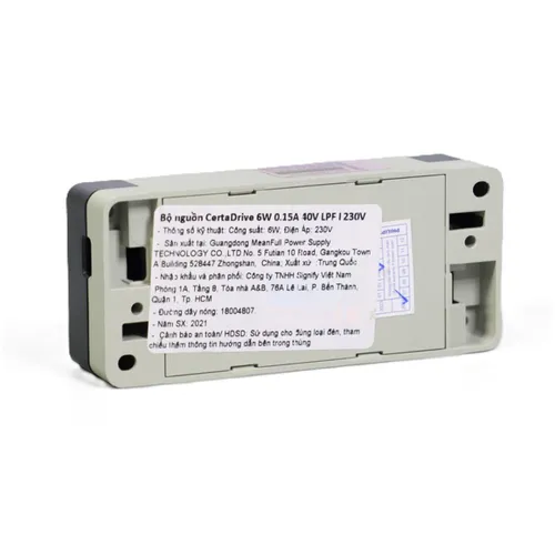 Bộ nguồn Philips CertaDrive 6W: Nền Tảng Cho Ánh Sáng Tinh Khiết. Khám Phá Ngay.