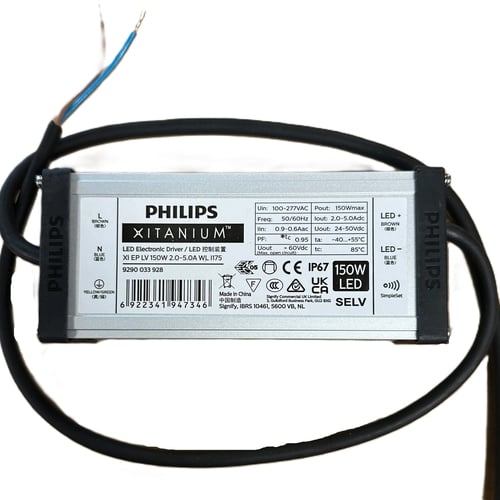 Khám phá Bộ nguồn Driver LED Philips Xitanium Xi EP LV 150W: Ánh sáng dẫn lối tương lai